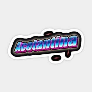 Acetantina life silence genesis Sticker